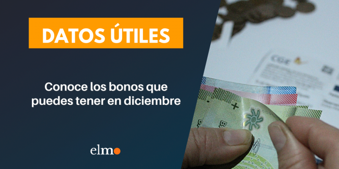 Conoce los bonos que puedes tener en diciembre