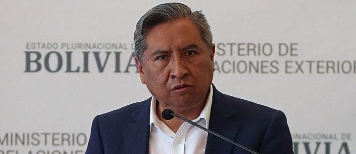 Canciller boliviano tras fallo de La Haya: «Chile no tiene ningún derecho adquirido para el uso total de las aguas como pretendía»