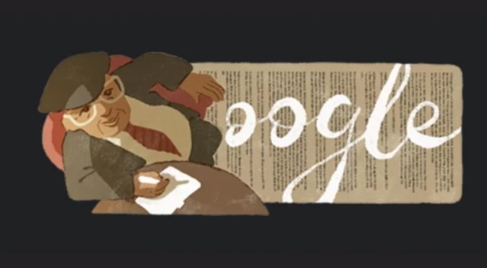 Google homenajea al poeta chileno Gonzalo Rojas con un doodle