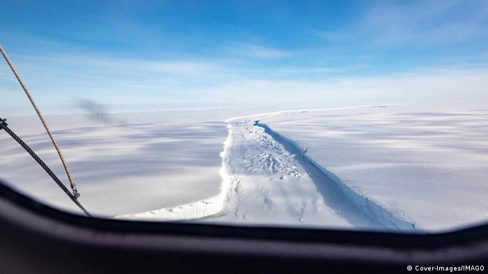 Un enorme iceberg 15 veces más grande que París se desprende de la Antártida