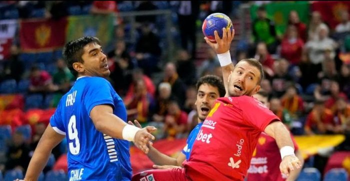 Chile cayó ante Montenegro y se despide del Mundial de Balonmano en primera ronda