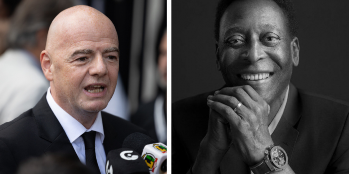 Infantino pedirá a todas las federaciones que tengan un estadio con el nombre de Pelé