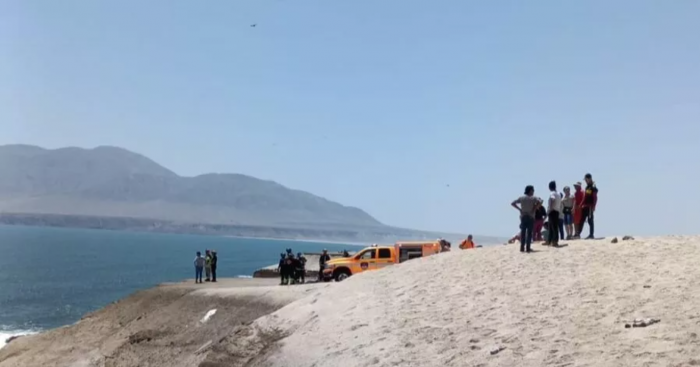 Emergencias en Antofagasta: parapentista aterriza en borde costero y hombre cae por un acantilado