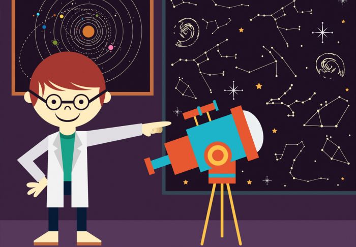 Curso de astronomía para niños en Planetario