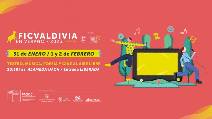 FICValdivia en Verano 2023: Música, Cine, Teatro y Poesía al aire libre