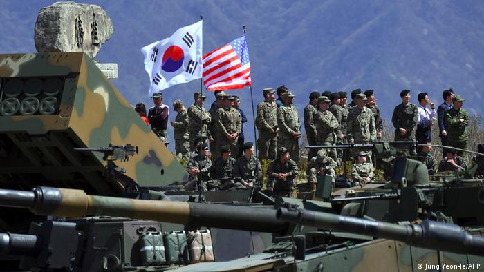 Corea del Norte amenaza a Estados Unidos y Corea del Sur por hacer maniobras militares conjuntas