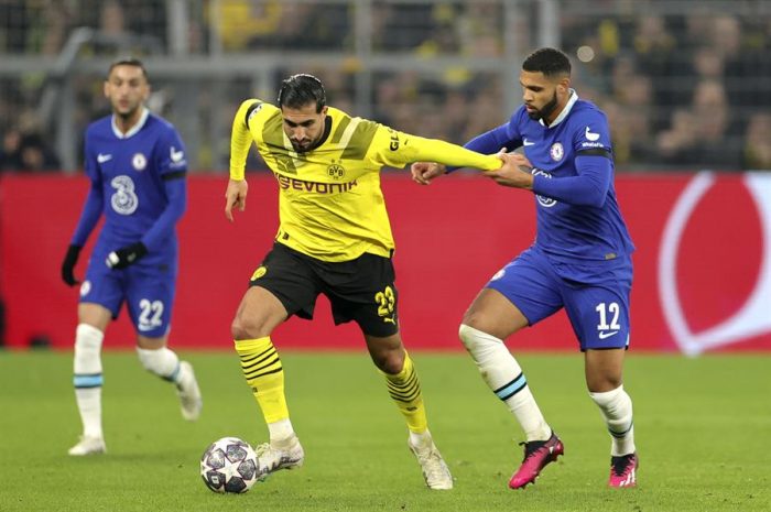 Octavos de final en Champions League: Dortmund derrota al Chelsea y Benfica hunde al Brujas