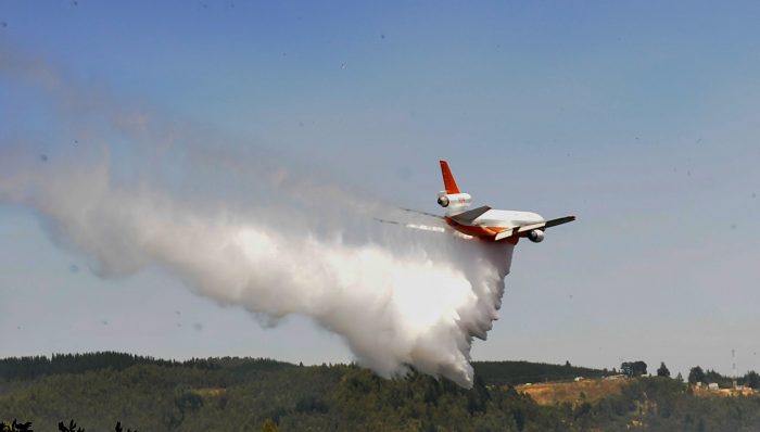 Ten Tanker vuelve a estar operativo y retoma combate contra incendios