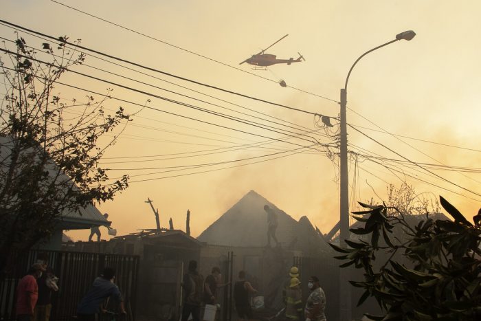 Incendios Forestales: Gobierno decreta Estado de Catástrofe para la región del Biobío