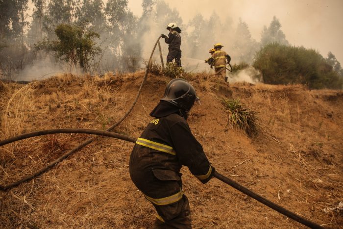 Carabineros detuvo a presunto responsable de incendio forestal en Bulnes