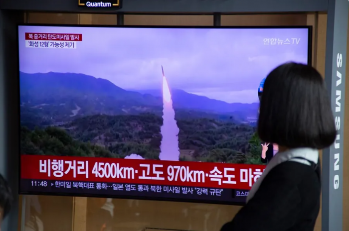 Seúl cree que el misil balístico lanzado por Corea del Norte es de largo alcance
