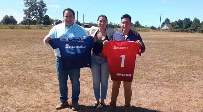 Club Deportivo Juventud Rupanco recibió vestimenta oficial para comenzar el año