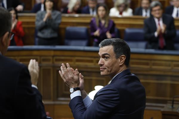 Fracasa segunda moción de la extrema derecha española contra Pedro Sánchez