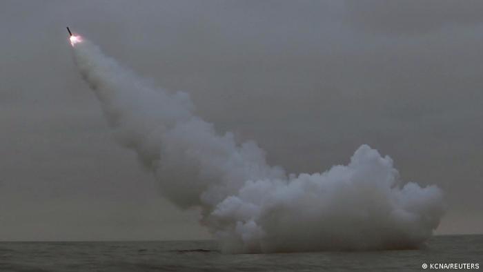 Corea del Norte lanza dos misiles crucero desde un submarino