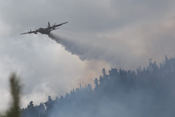 Senapred cancela alerta roja para Región del Biobío por incendios forestales tras un mes de vigencia