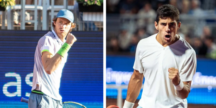 Nicolás Jarry y Christian Garín debutaron con éxito en el ATP 250 de Santiago