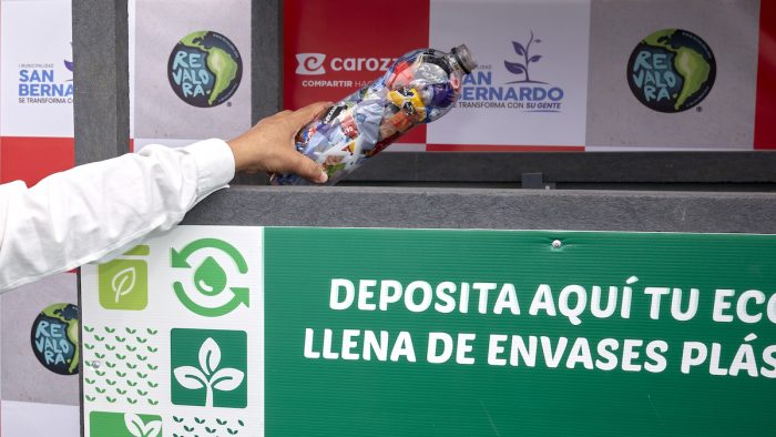 Plan piloto permite recolectar más de 300 kilos de plásticos flexibles en San Bernardo