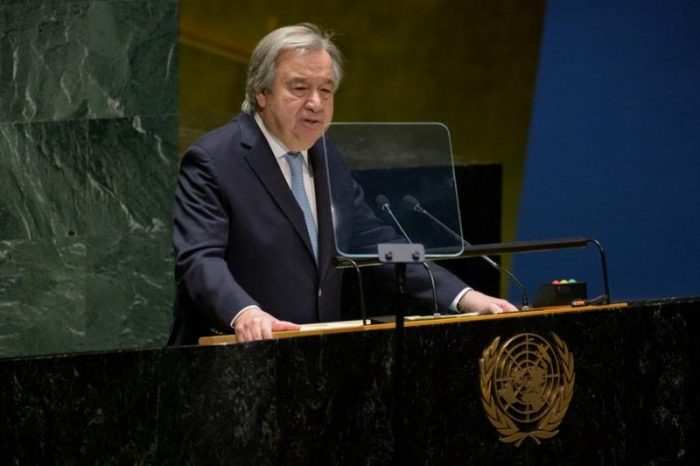 Secretario general de las Naciones Unidas, António Guterres: ”Los avances logrados en los derechos de las mujeres se están desvaneciendo”
