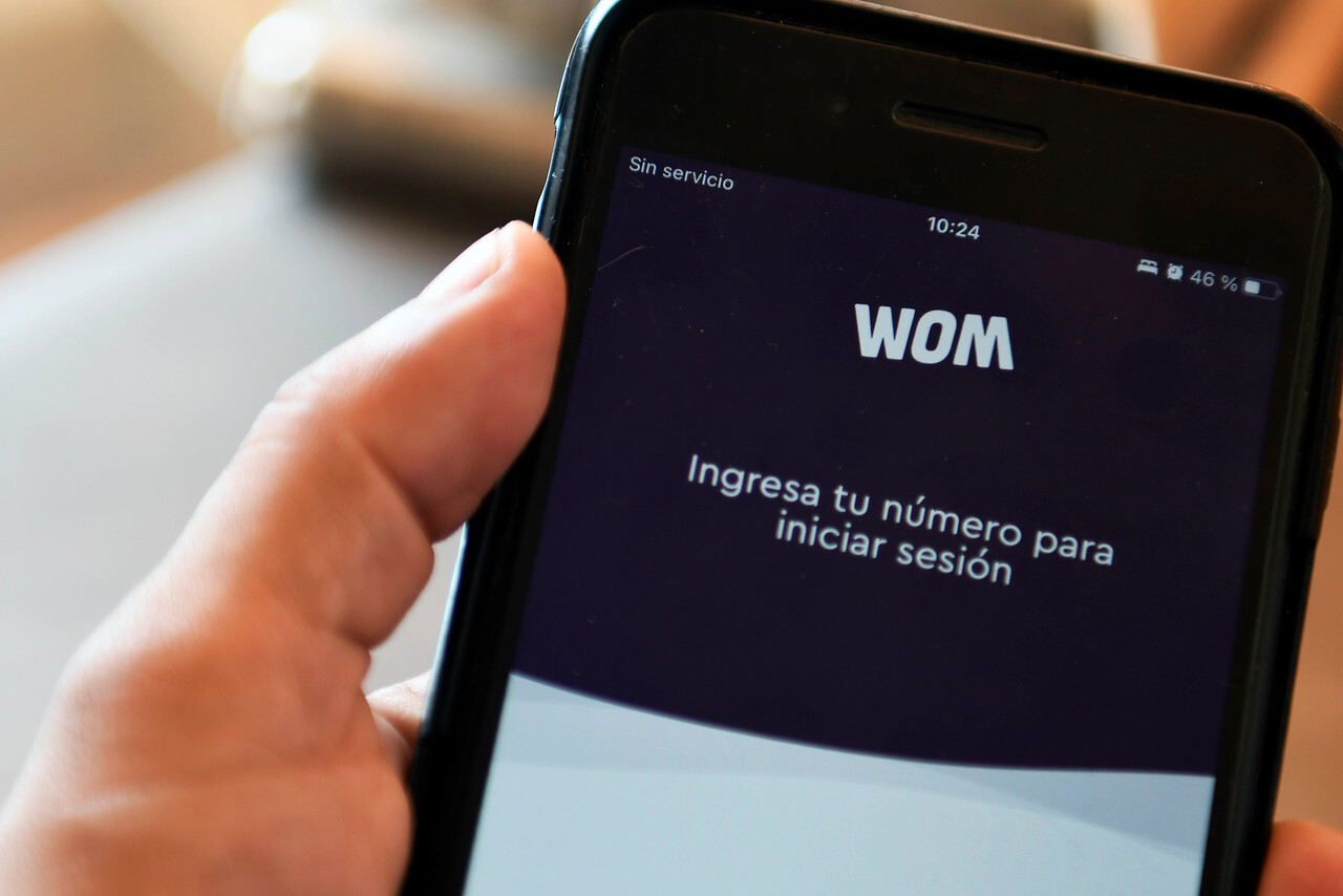 WOM reporta intermitencia en servicios de voz y datos a nivel nacional