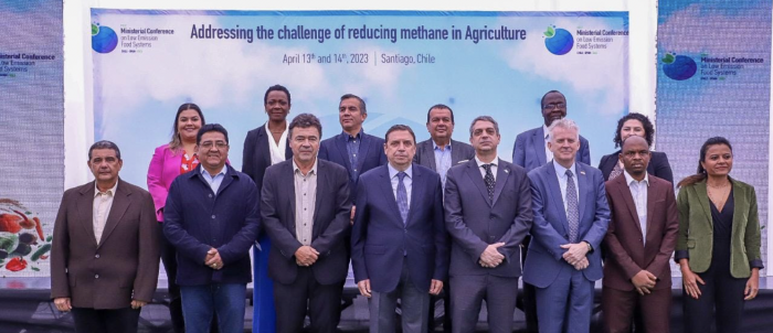 Con compromiso para disminuir emisiones de metano concluye primera conferencia ministerial organizada por Chile y España Ministerial sobre Sistemas Alimentarios de Bajas Emisiones