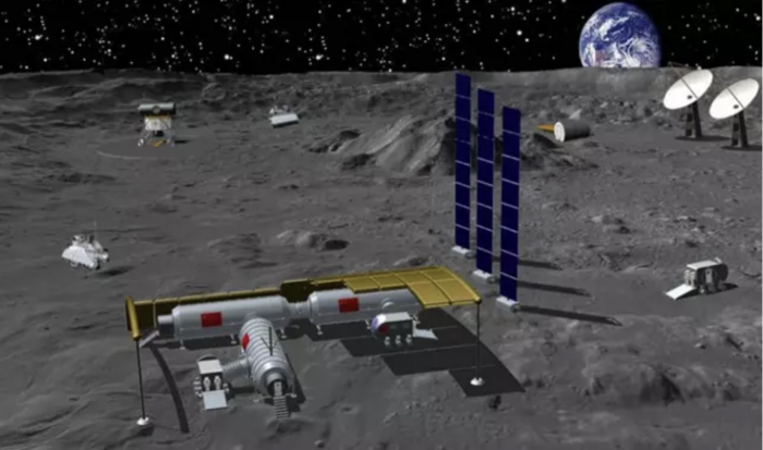 China planea abrir su estación internacional en la Luna hacia 2030