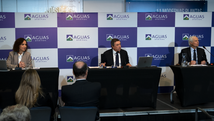 Aguas Andinas consolida su posicionamiento financiero y reafirma compromiso inversor para robustecer el suministro en la Región Metropolitana