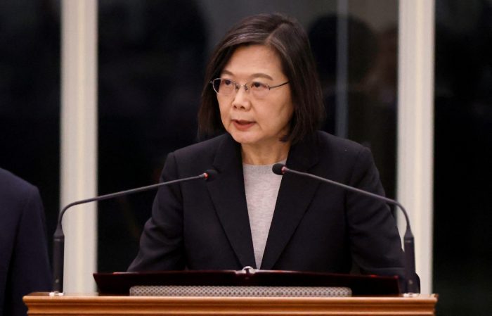 Taiwán no dejará de relacionarse con el mundo, dice su Presidenta