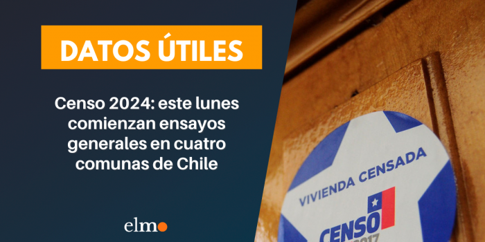 Censo 2024: este lunes comienzan ensayos generales en cuatro comunas de Chile