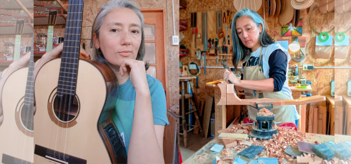 Ximena Malla, luthier: “El proceso de crear un instrumento es gestación y me enamoré al darle vida”