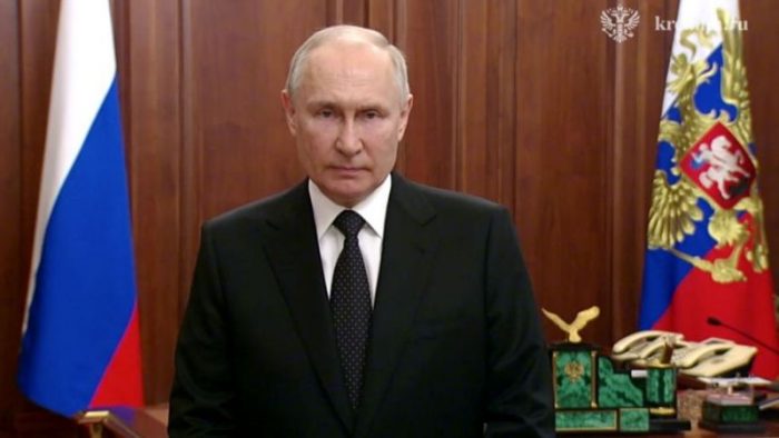 Putin acusa a líder de Grupo Wagner de “rebelión armada” mientras este dirige sus tropas hacia Moscú