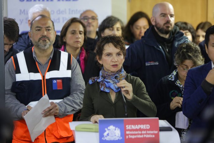 Gobierno decreta zona de catástrofe entre Valparaíso y Biobío y despliegue de ministros en regiones