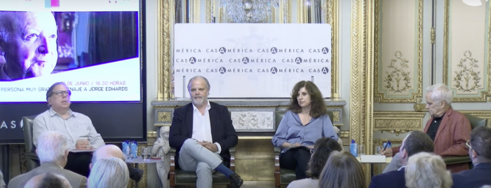 Rindieron homenaje al escritor chileno Jorge Edwards en Madrid