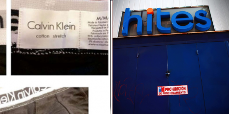 Incautan ropa falsificada en puerto de San Antonio: Calvin Klein se querella contra Hites