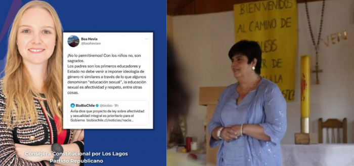 De derecha a ultra derecha: las alusiones permanentes a dios de las Consejeras Constitucionales