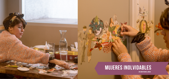Mila González, una referente del collage chileno y latinoamericano que creó un semillero de artistas
