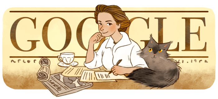 Google conmemora con un doodle el aniversario 115° del nacimiento de Lenka Franulic