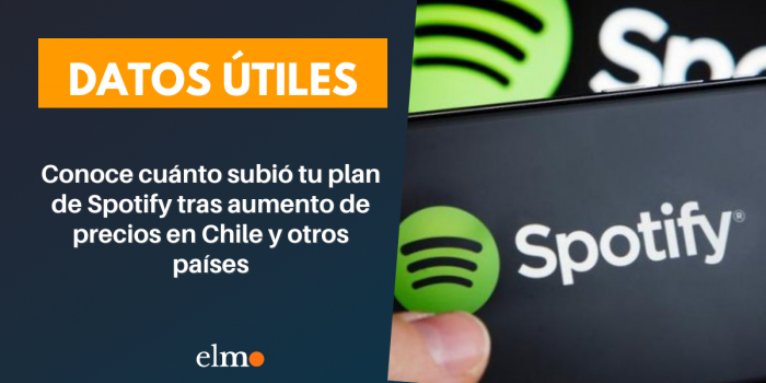 Conoce cuánto subió tu plan de Spotify tras aumento de precios en Chile y otros países