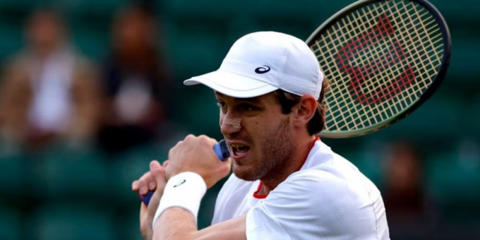Nicolás Jarry ganó en su debut en Wimbledon: derrotó al italiano Cecchinato