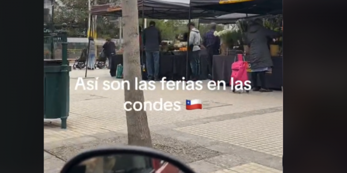 “Venden tomato y ni gritan casera”: viral muestra una feria en Las Condes y desata comparaciones