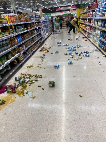 Los registros que dejó el fuerte sismo que se sintió en la zona central del país