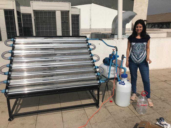 Investigadora chilena crea innovadora planta de tratamiento que recicla aguas residuales