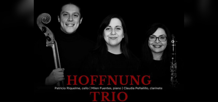 Hoffnung Trío ofrecerá un concierto que rescata el legado musical de Schumann y Farrenc