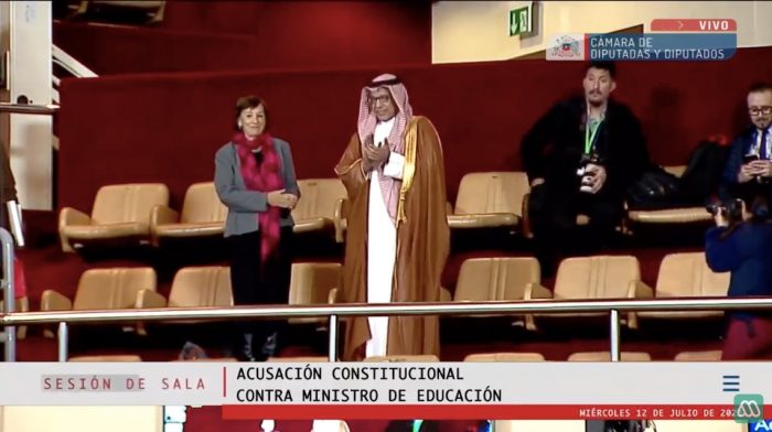 La visita del embajador de Arabia Saudita a la Cámara en medio de la discusión de la AC contra Ávila
