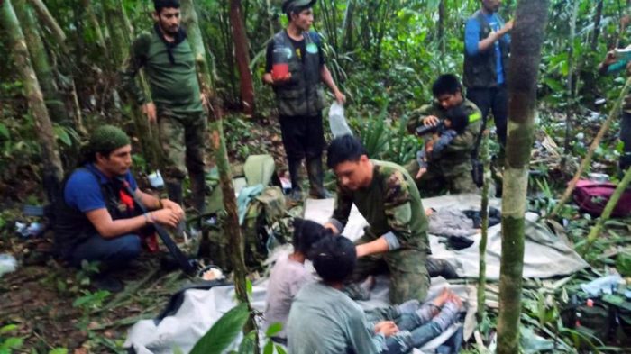 Los niños rescatados de la selva colombiana serán custodiados por el gobierno tras su alta médica