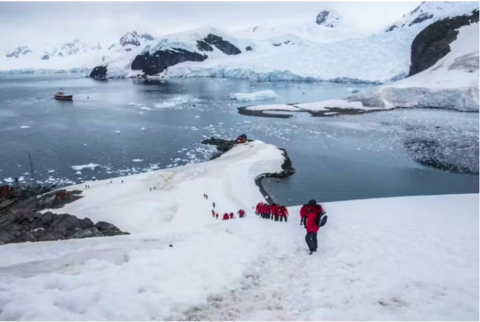 La huella química de los humanos en la Antártida
