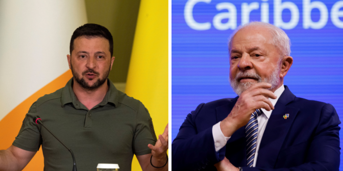 Zelenski acusa a Lula de “coincidir con las narrativas” de Putin