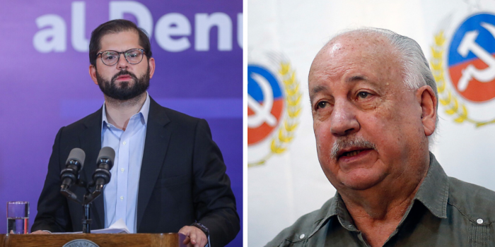 Presidente Boric decreta duelo nacional por fallecimiento de Guillermo Teillier (PC)