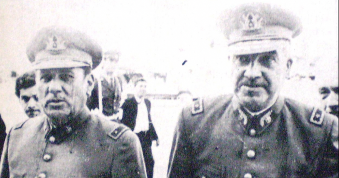 Los generales Schneider y Prats