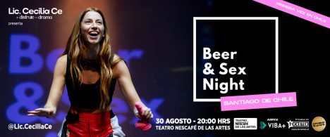 Sexualidad y disfrute en un show dedicado al placer: llega a Chile la sexóloga Cecilia Ce