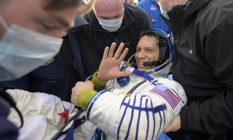 Astronauta "atrapado" en el espacio finalmente pudo volver a la Tierra
